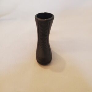 Kids Doll Black‎ Combat Boot Accessory Replace Part Miniature Shoe action figure